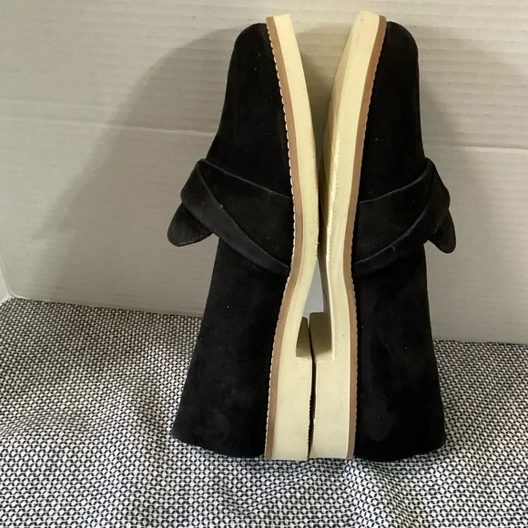 SoftWalk Walsh Black Suede Sli -On Loafers size 8.5.‎ Preppy,career,minimalist - Picture 6 of 15